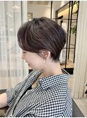 大人かわいいショート