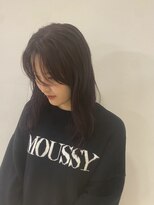 ヘアーコンセプト アイアイオ(HAIR CONCEPT iio) 赤みパープルカラー
