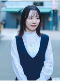 スタイリング簡単　脱力感ロブ