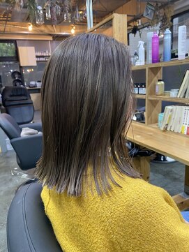 ルーシーバイパム 恵比寿(Lucy by PAM.) ダブルカラーでつくるシアーカラー