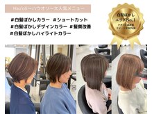 ハウオリ(Hau'oli)の雰囲気（一人一人の白髪に合わせた白髪ぼかしをご提案します[髪質改善]）