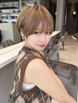 ロンド ジュルード 名古屋(Lond jeloud)&nbsp;ショート ボブ インナーカラー 韓国風5624