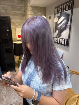 ヲタク(wotaku.) ホワイトラベンダーパープルカラーケアブリーチハイトーンカラー