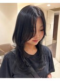＊ロングハッシュカット