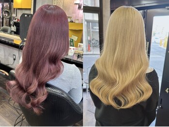 プレイスリー(PLAY 3)の写真/クオリティ◎暗髪/ケアブリーチオンカラー/ハイライト/ルーツカラー/デザインカラー特化の当店で是非!