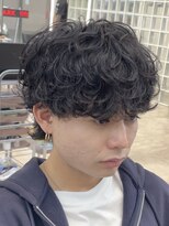 フィフスパーク(fifth PARK) 渋谷シャドウパーマメンズパーマメンズカット無造作マッシュ