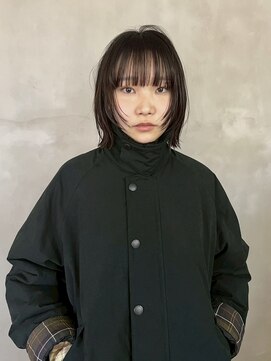 ハコ(haco) フェイスレイヤーボブウルフ