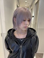 リノ(RLINO)&nbsp;【名古屋、栄】レイヤーカット/ミルクティーベージュ
