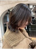 千葉駅オリーブグレーココアベージュ小顔