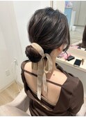 ゆるふわおだんごアレンジ
