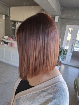 バンブーグラス(Bamboo grass) ボブ×髪質改善【サブリミックトリートメント】