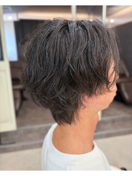 ミュミュ(mu-mu) ニュアンスパーマ ゆるウェーブ3.11