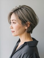 ジ エクト リアン 箕面店(The Ect Lien)&nbsp;【白髪ぼかし/明るい白髪染め/白髪ぼかしハイライト/ブリーチ】