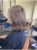 白髪は活かしてカラーを楽しく！