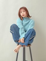 ラフィス ヘアー シーン 調布店(La fith hair scene) 【La fith】インナーカラー×くびれミディ