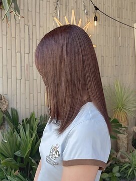 ヘアプレイスソル (HAIR PLACE SoL) 透明感まろやかブラウン/ナチュラルストレート/艶髪