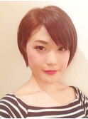 ナチュラルショートボブ