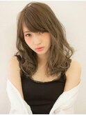 甘さとラフさが可愛い☆小顔ミディ