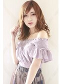 レイヤーボブ×流しバング