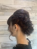 ヘアー サロン フルール(hair salon Fleur) 編み込み☆アップスタイル