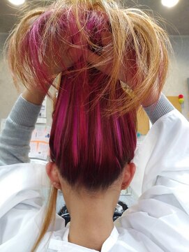 ルクール(Le cours) ハイトーン×インナーカラー