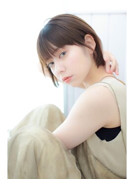 ネオリーブ クーロ(Neolive curro) 初めてショートにする方必見★耳掛け王道ショートボブ