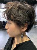 お客様スナップ ソフトなショートヘア