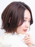 キュート系レイヤーボブ