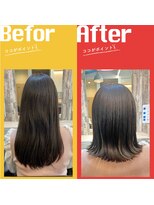 ヘアステージアミカル&nbsp;切りっぱなしワンレン