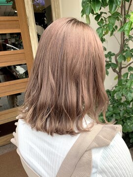 ボアップ 松山店(boappu) #ミルクティーベージュ#ミルクティーカラー#ベージュ