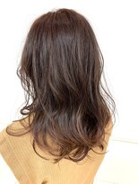 クオリス 上板橋店(QUALIS) 大人かわいい ミディアムレイヤー ゆるふわウェーブ 小顔