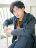 *mod's姪浜*…チャコールグレーニュアンスマッシュウルフf