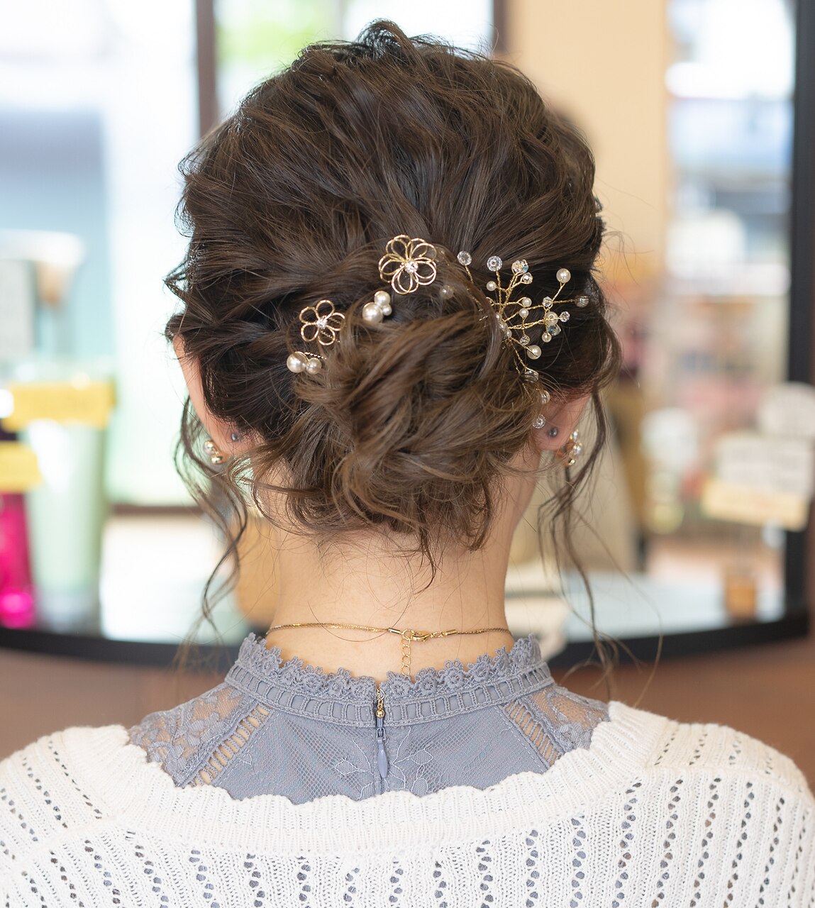 秋田市ヘアセット・着付け・お呼ばれアレンジ・結婚式：L172741648