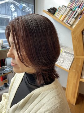 ア セカンド 清藤美容室第弐號(a sekand) ボブウルフヘア