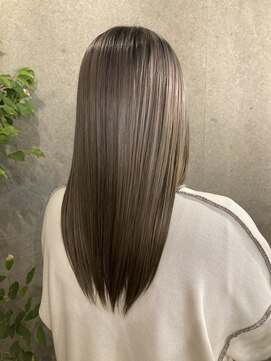 レリル(relile) グレージュ×ケラリファイントリートメント