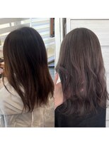 クラン ヘアーアンドスタジオ(CLAN hair & studio) ケアブリーチケアカラー髪質改善トリートメント透明感