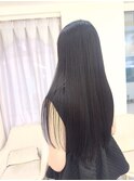 黒髪ロングストレートヘア◎