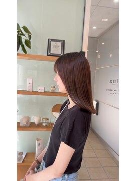 ジーナ 本八幡(Zina) 大人かわいい20代30代40代小顔ショコラベージュ　Zina本八幡