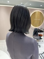 ブラン(blanc) タッセルボブ/髪質改善カラー/就活カラー/韓国風