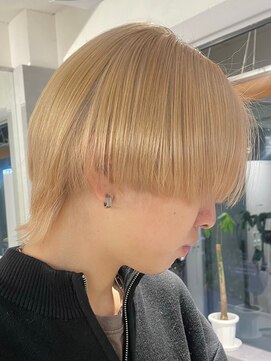 ジエクト アイロ 江坂駅前店(The Ect ilo) ブランドカラー♪マッシュウルフ