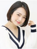 【 Ｉ. 】30代からの襟足すっきり前下がりショートボブ　川口