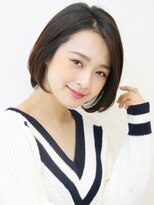 アイ(I.)&nbsp;【 Ｉ. 】30代からの襟足すっきり前下がりショートボブ　川口