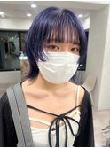 インナーカラーケアブリーチイヤリングカラーハイライトレイヤー