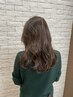 【艶アップ】似合わせカット+美容液パックカラー　10700→9500