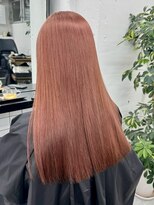 ジルスタジオ(JILL STUDIO)&nbsp;JILL STUDIO 美髪ストレート/切りっぱなし/ライトマロン