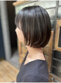 【吉祥寺/荻野元気】艶　ボブショート　秋　くびれ 40代50代60代