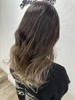 プライズ アイリス 池袋東口店(prize Iris) ミルクティーカラーグラデーションニュアンスカラー