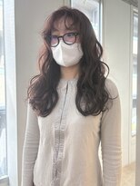 エムサロン 高崎あら町テラス店(emusalon)&nbsp;【茉雪】ブリーチなしでクルクルラベンダー