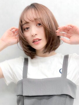 ラフィス ヘアー ティーダ 沖縄店(La fith hair tida) 【La fith】髪質改善カラー×シースルーバング×レイヤーカット