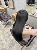 美髪縮毛矯正ストレート
